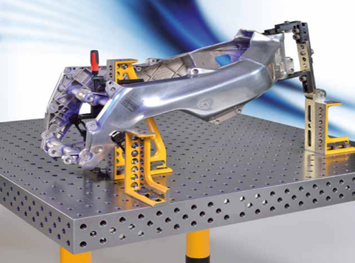 柔性三维组合焊接工装平台